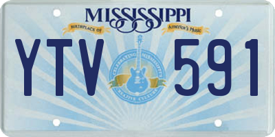 MS license plate YTV591