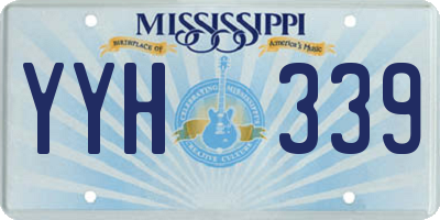 MS license plate YYH339