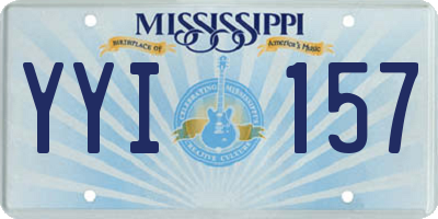 MS license plate YYI157