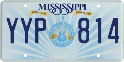 MS license plate YYP814
