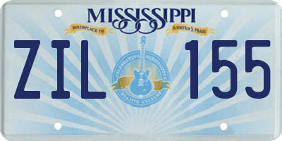 MS license plate ZIL155