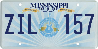 MS license plate ZIL157