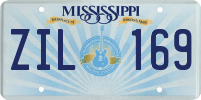 MS license plate ZIL169