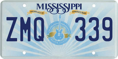 MS license plate ZMQ339
