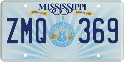 MS license plate ZMQ369