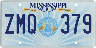 MS license plate ZMQ379