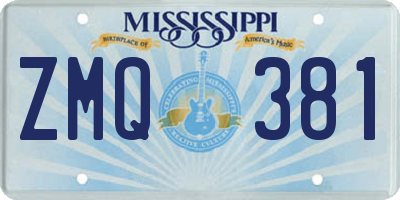 MS license plate ZMQ381