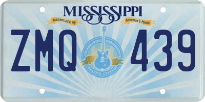 MS license plate ZMQ439