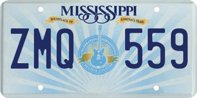 MS license plate ZMQ559