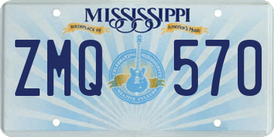 MS license plate ZMQ570