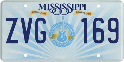 MS license plate ZVG169