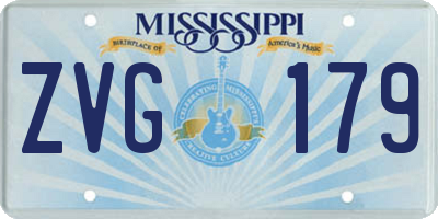 MS license plate ZVG179