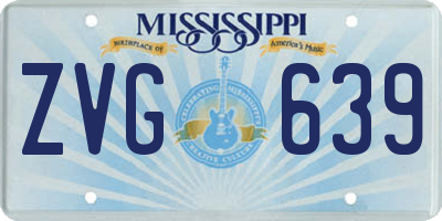 MS license plate ZVG639