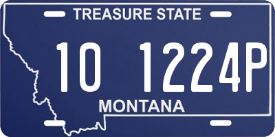 MT license plate 101224P