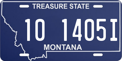 MT license plate 101405I