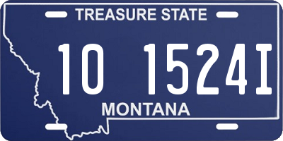 MT license plate 101524I