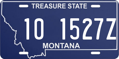 MT license plate 101527Z