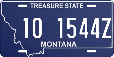 MT license plate 101544Z