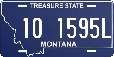 MT license plate 101595L