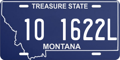 MT license plate 101622L