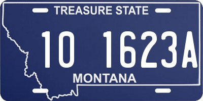 MT license plate 101623A