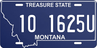 MT license plate 101625U