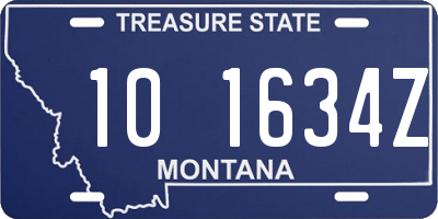 MT license plate 101634Z