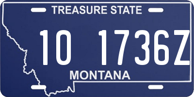 MT license plate 101736Z