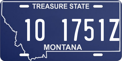 MT license plate 101751Z