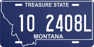 MT license plate 102408L