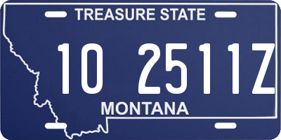 MT license plate 102511Z