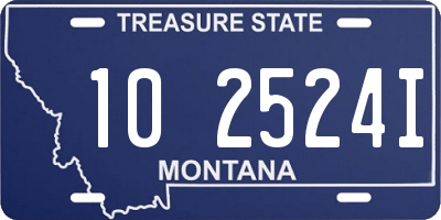 MT license plate 102524I