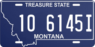 MT license plate 106145I