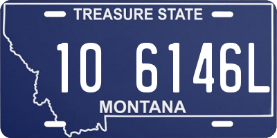 MT license plate 106146L