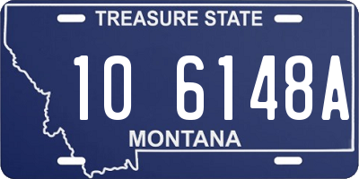 MT license plate 106148A