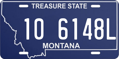 MT license plate 106148L