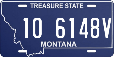 MT license plate 106148V