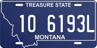 MT license plate 106193L