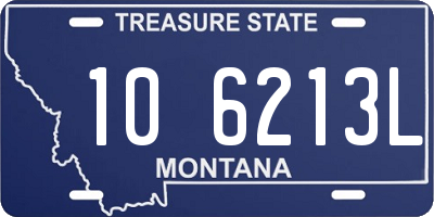 MT license plate 106213L