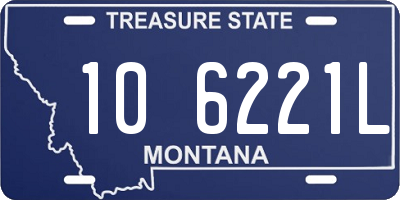 MT license plate 106221L