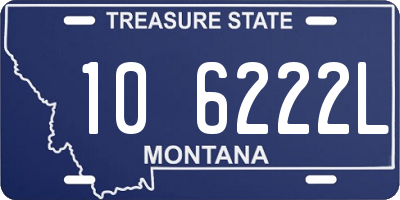 MT license plate 106222L