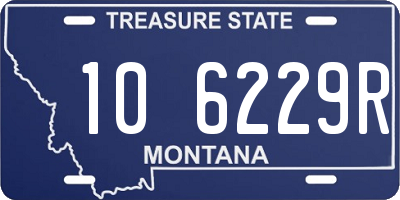 MT license plate 106229R