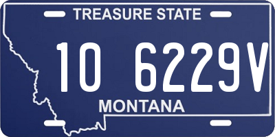 MT license plate 106229V