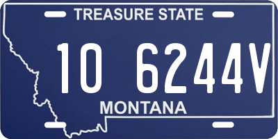 MT license plate 106244V