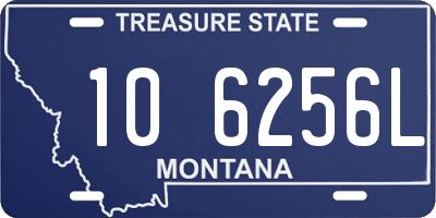 MT license plate 106256L