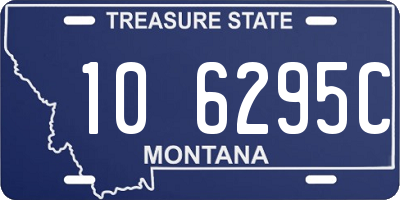 MT license plate 106295C