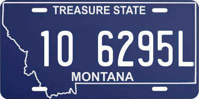 MT license plate 106295L