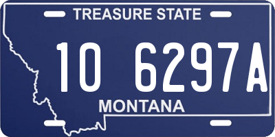 MT license plate 106297A