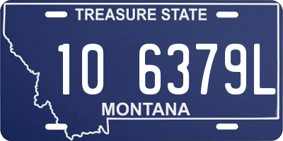 MT license plate 106379L