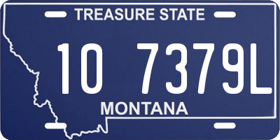 MT license plate 107379L